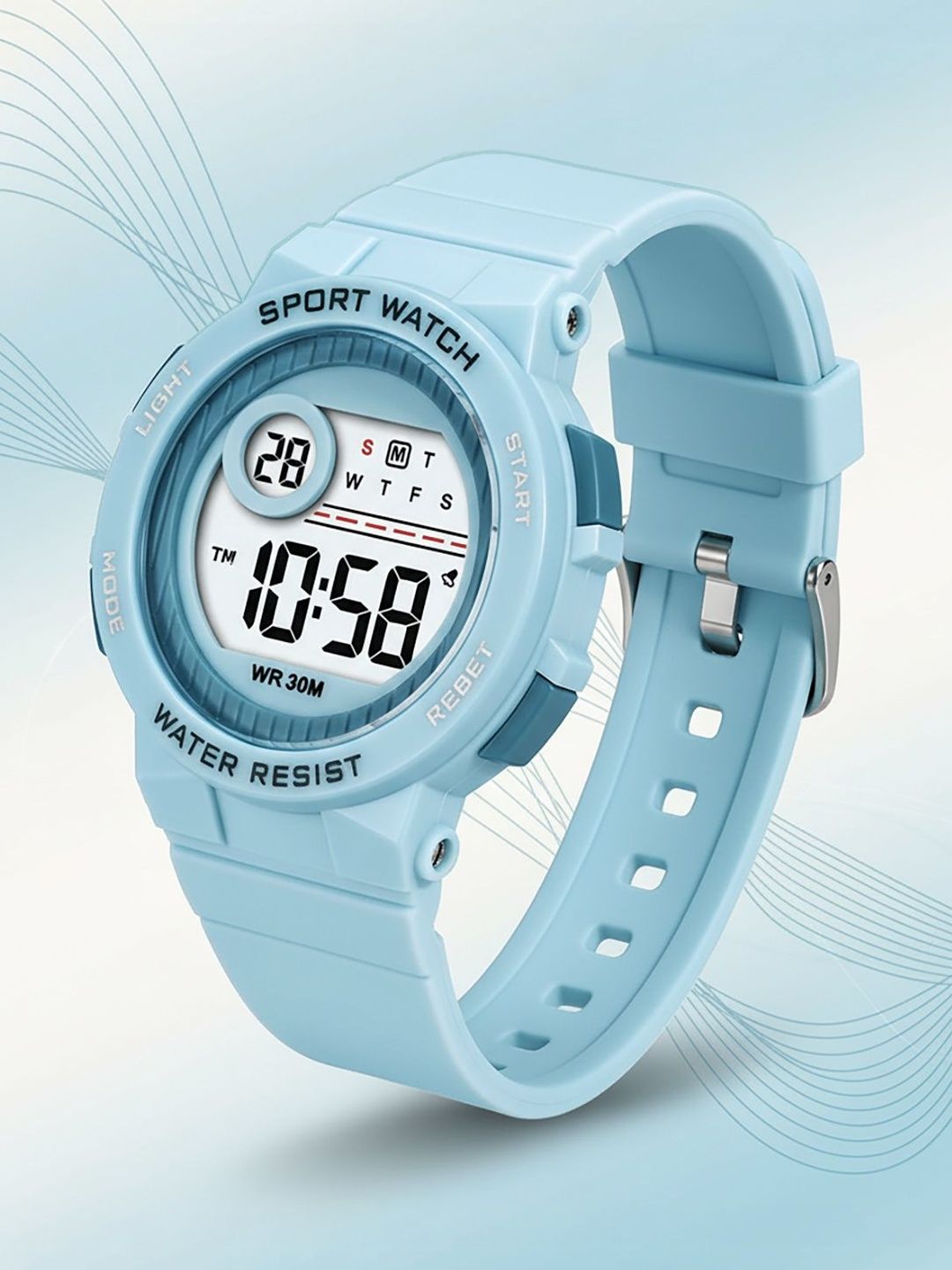 Time Up Time Up Unisex Kids Dial & Straps Digital Watch N8212-105