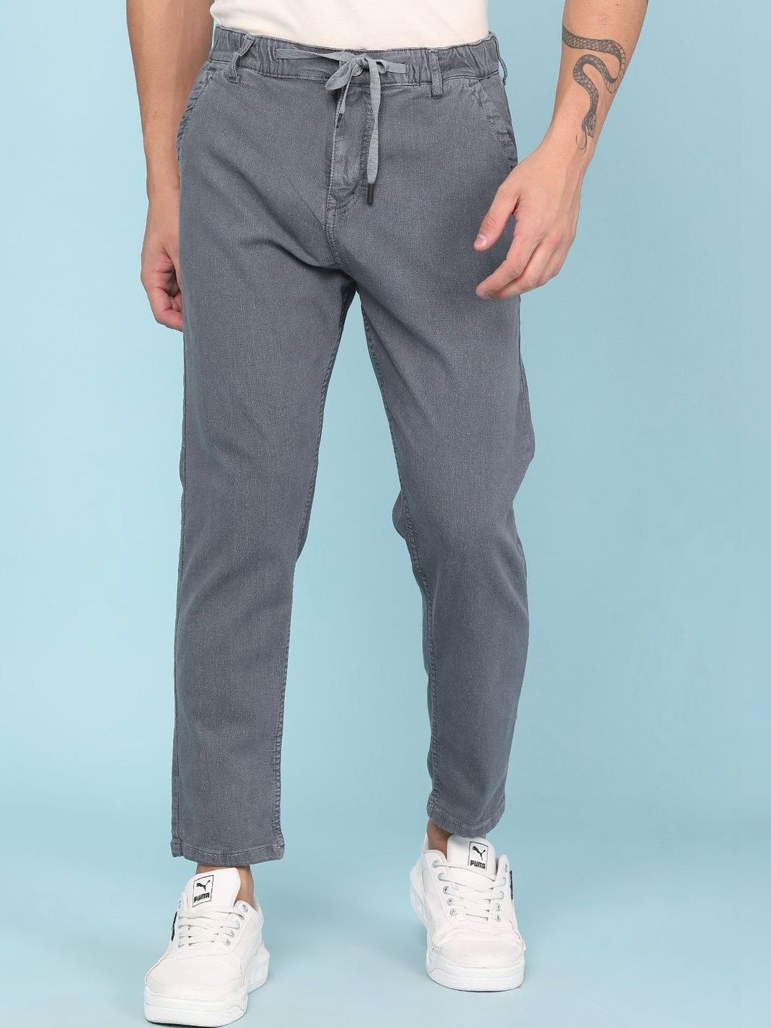 V-Mart Men Regular Fit Mid-Rise Jeans