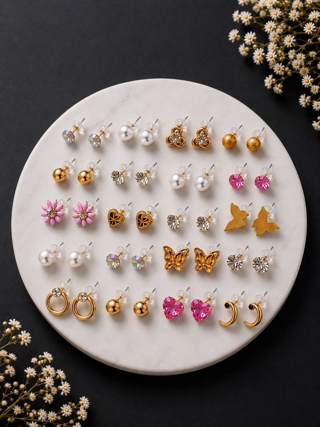 Topaz Earrings - Buy Topaz Earrings online in India