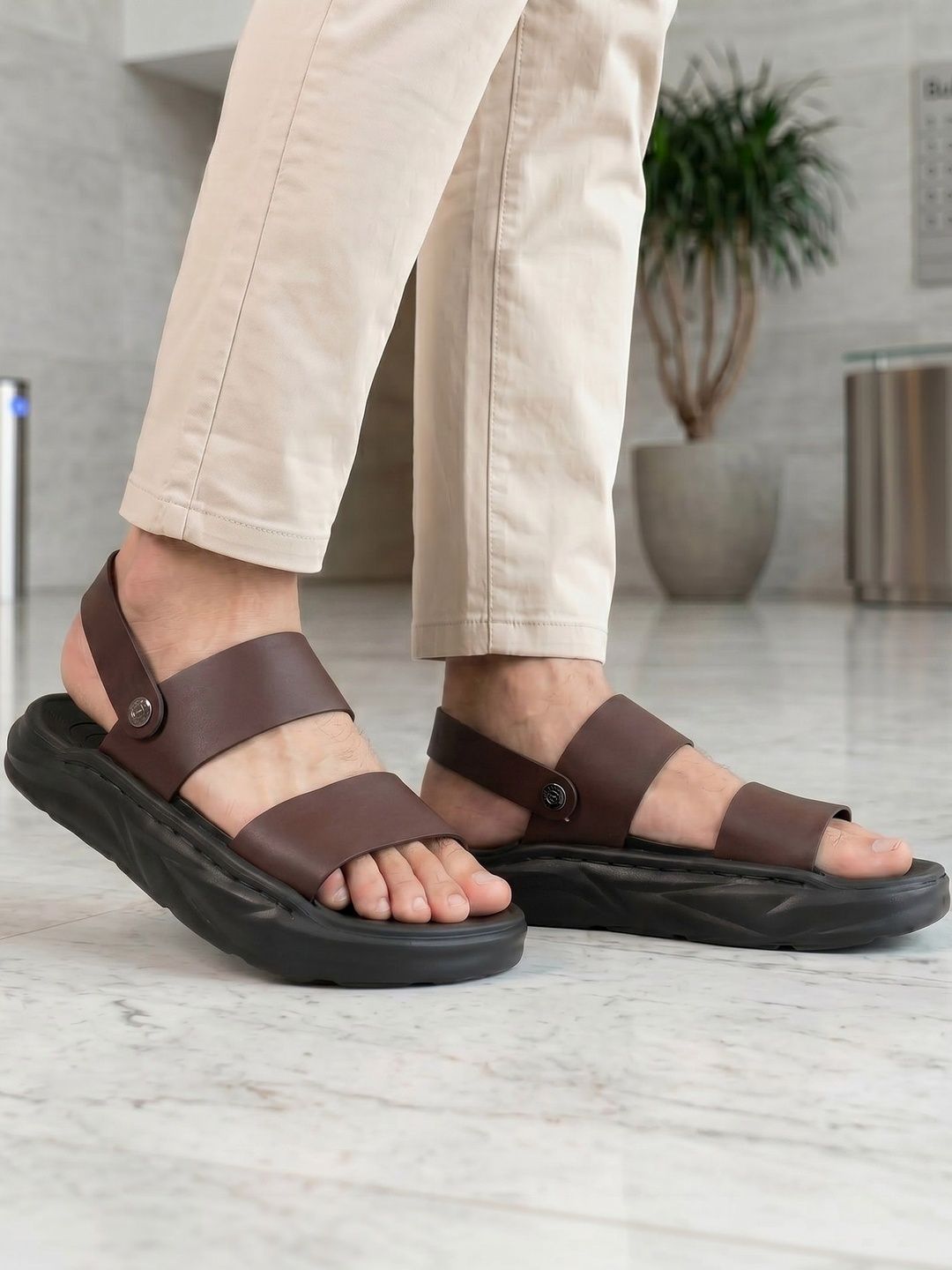 Bxxy Men PU Comfort Sandals