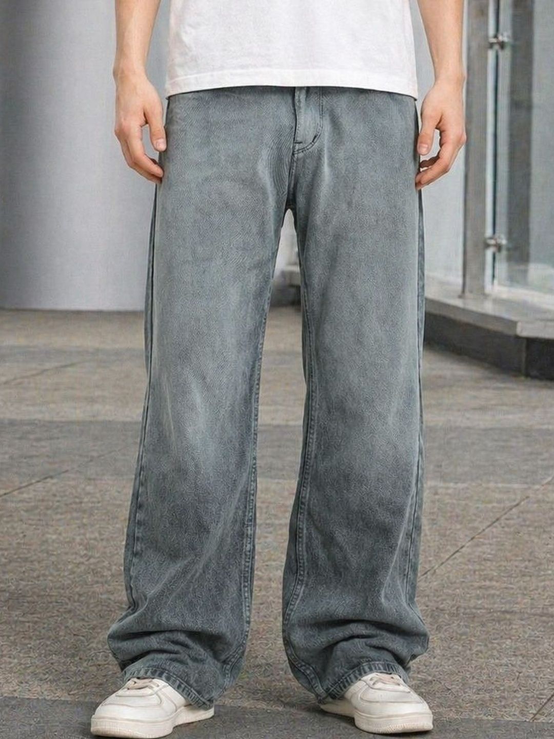 COY Men Comfort Mid-Rise Light Fade Stretchable Jeans