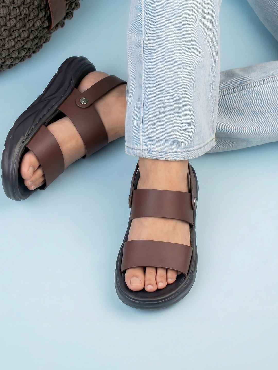 Bxxy Men PU Comfort Sandals