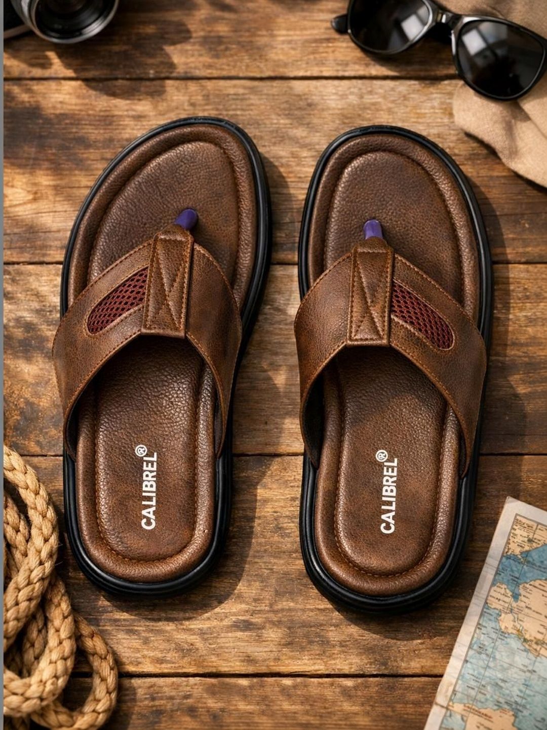 CALIBREL Men Thong Flip-Flops