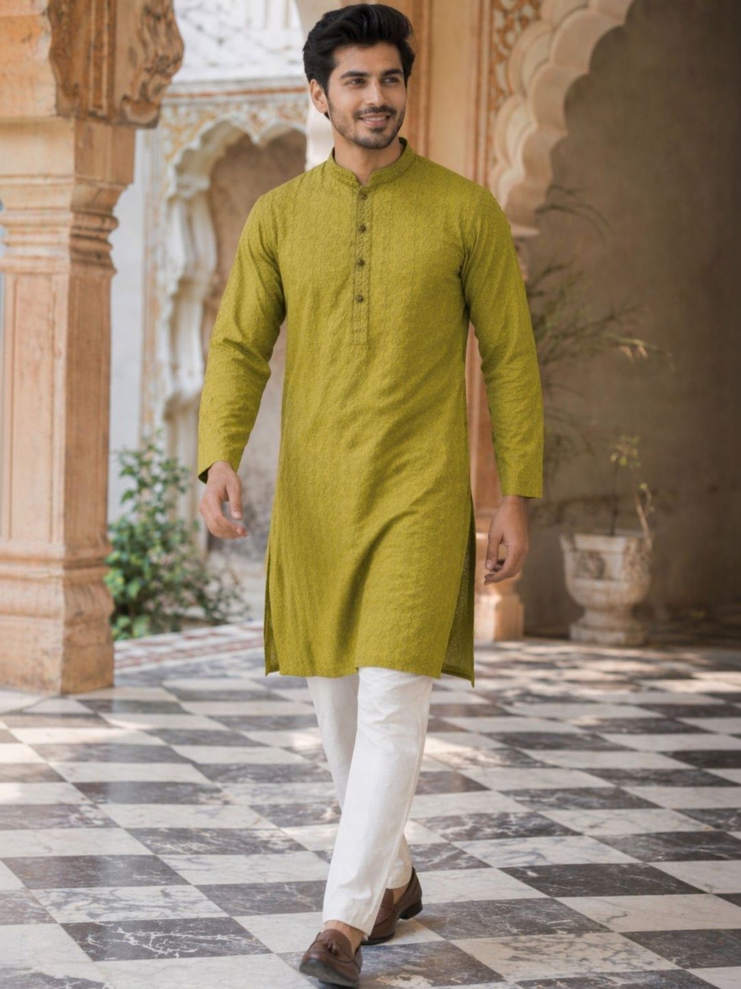 HERE&NOW Men Kurta