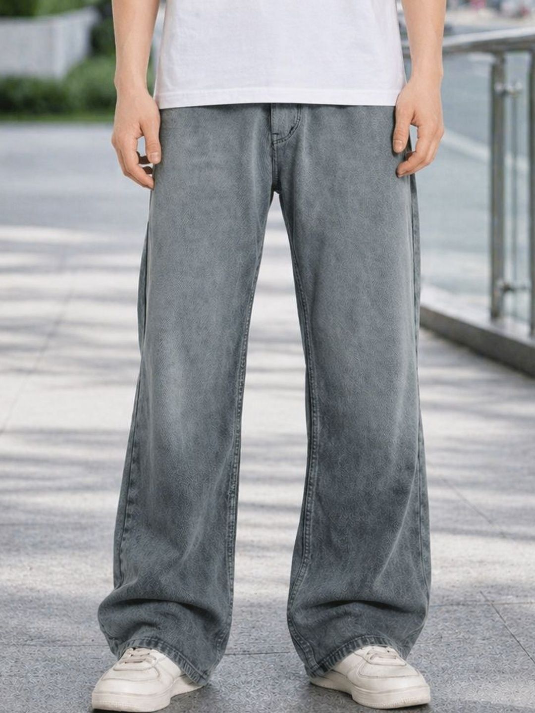 COY Men Comfort Mid-Rise Light Fade Stretchable Jeans