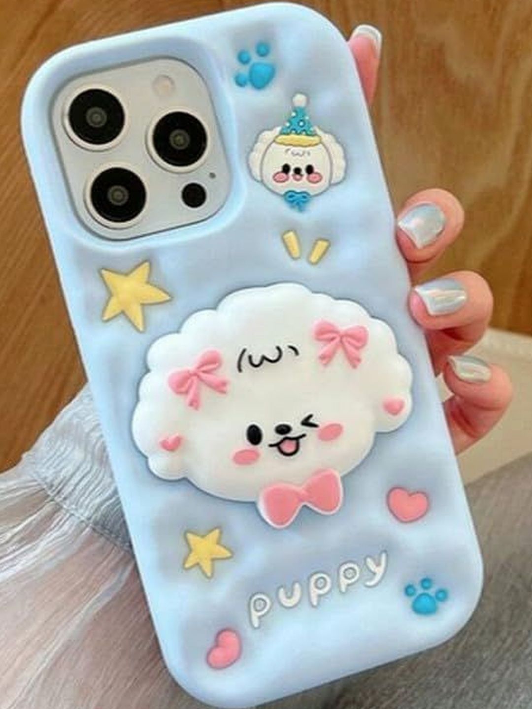 COVERLY Cartoon Characters Printed iPhone 13 Pro Back Case Mobile Accessories