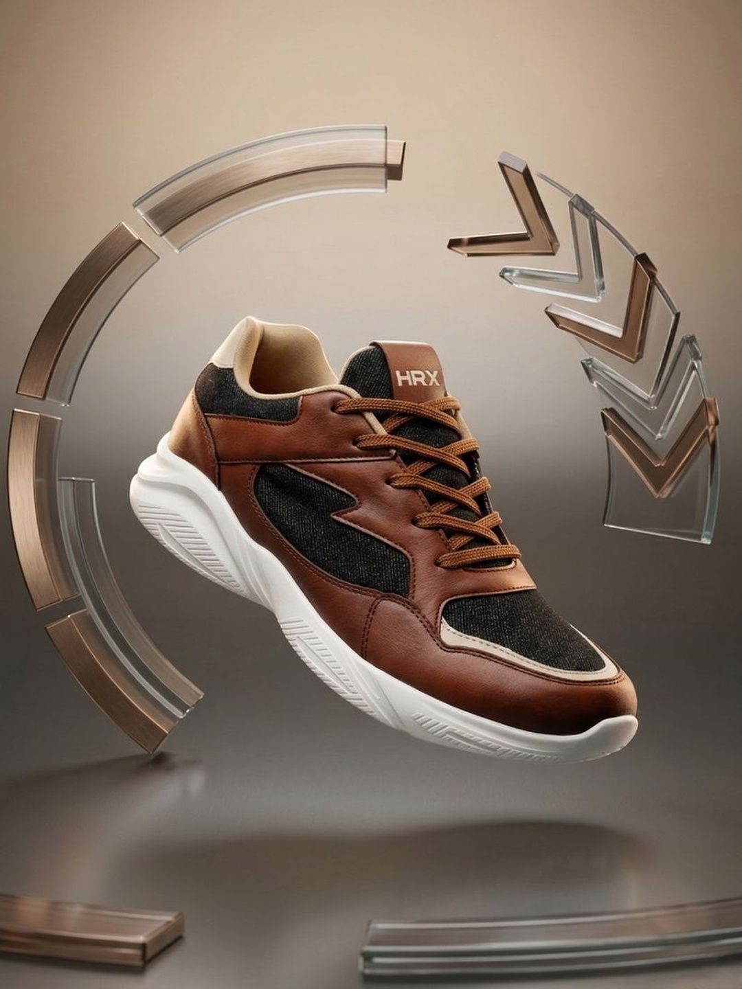 HRX by Hrithik Roshan Men Colourblocked Sneakers