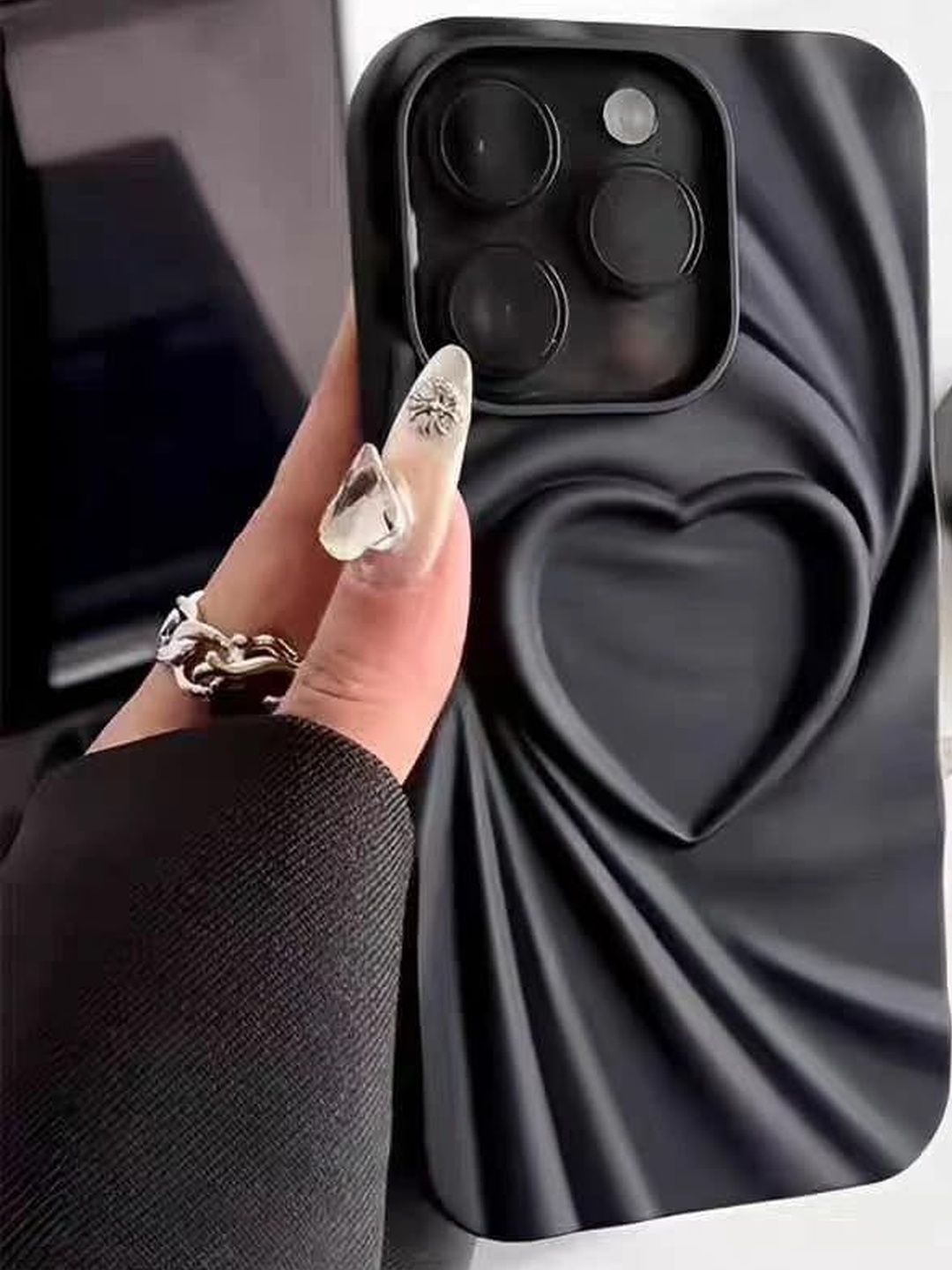 COVERLY Geometric Printed iPhone 13 Pro Max Back Case Mobile Accessories