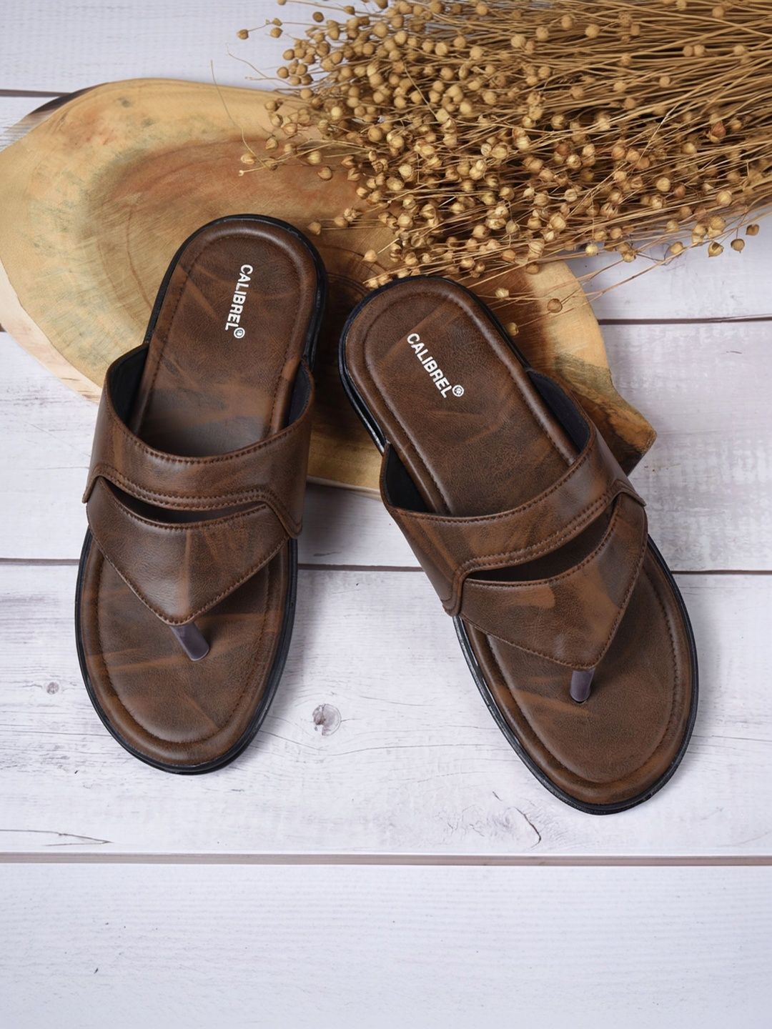 CALIBREL Men Thong Flip-Flops