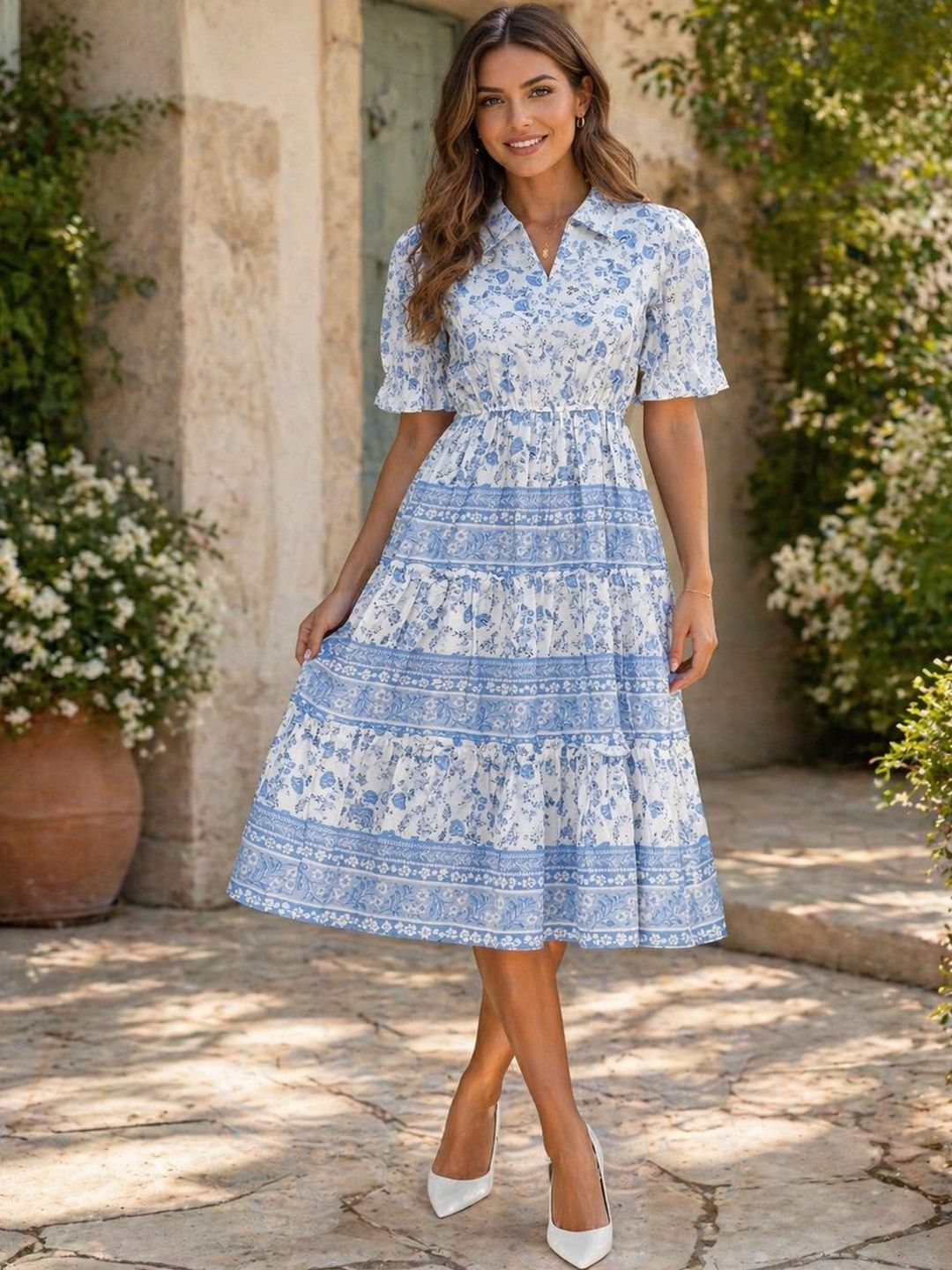 White Linen Dresses - Buy White Linen Dresses online in India