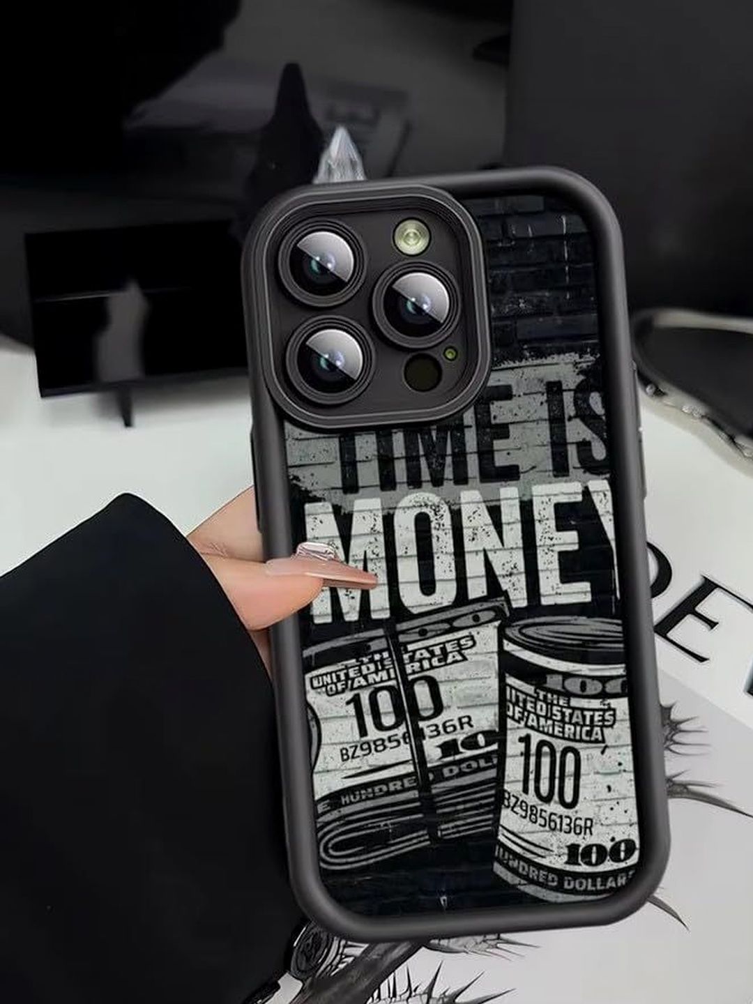 COVERLY Typography Printed iPhone 14 Pro Back Case Mobile Accessories