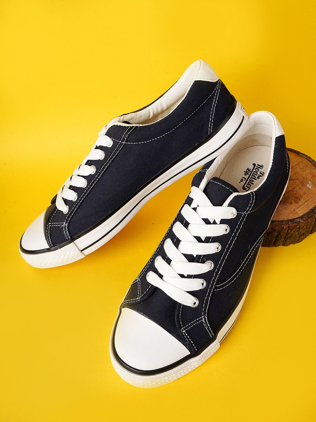 Buy Roadster Men Round Toe Rubber Sneakers - Casual Shoes for Men