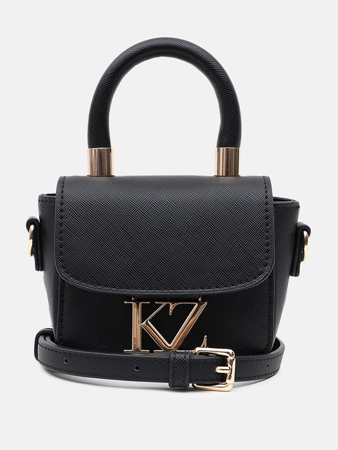 Geometric Half Moon Handheld Bag Kazo Geometric Half Moon Handheld Bag