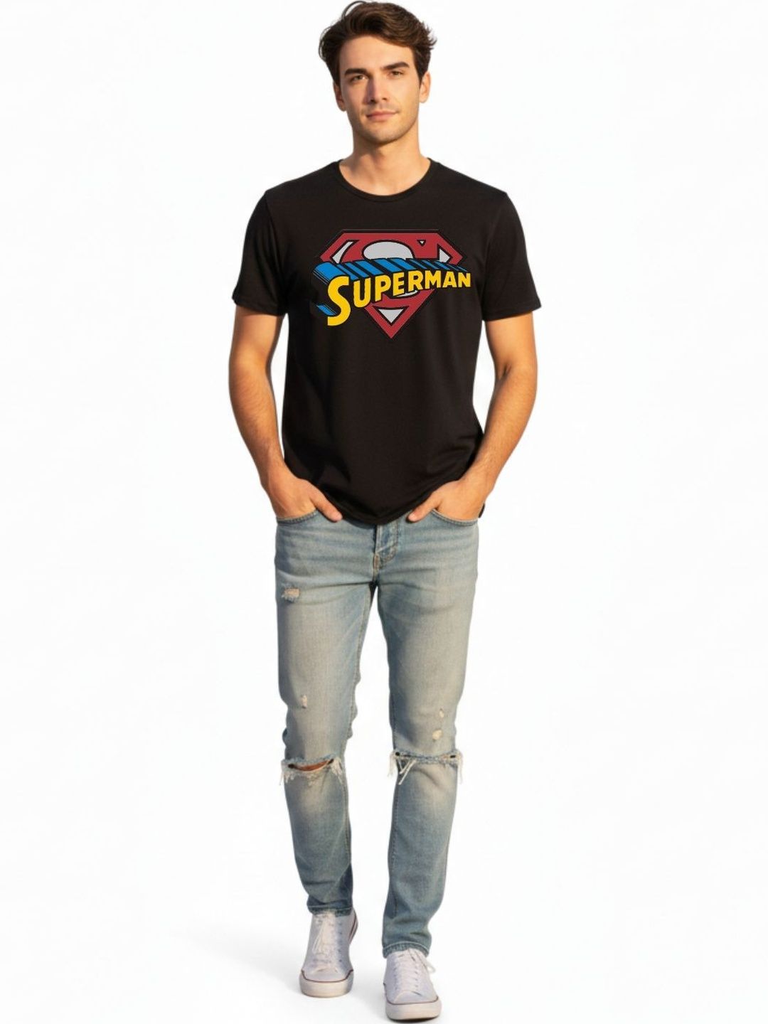 PULP Men Superman Printed T-shirt