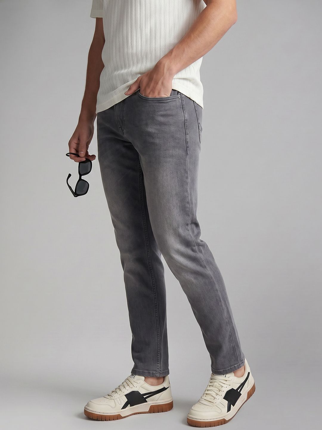 Allen Solly Men Slim Fit Heavy Fade Jeans