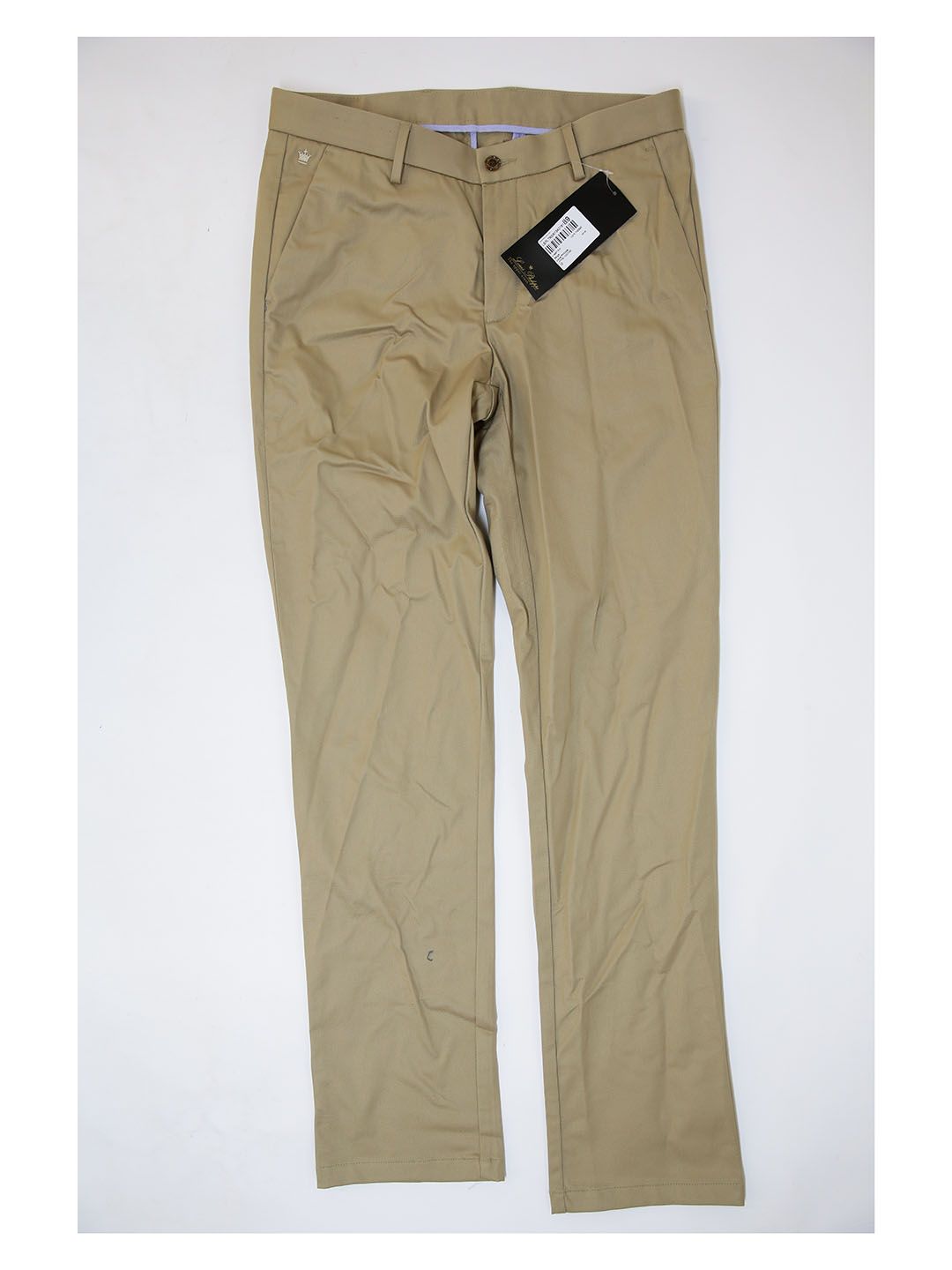 Louis Philippe Men Cotton Slim Fit Formal Trousers