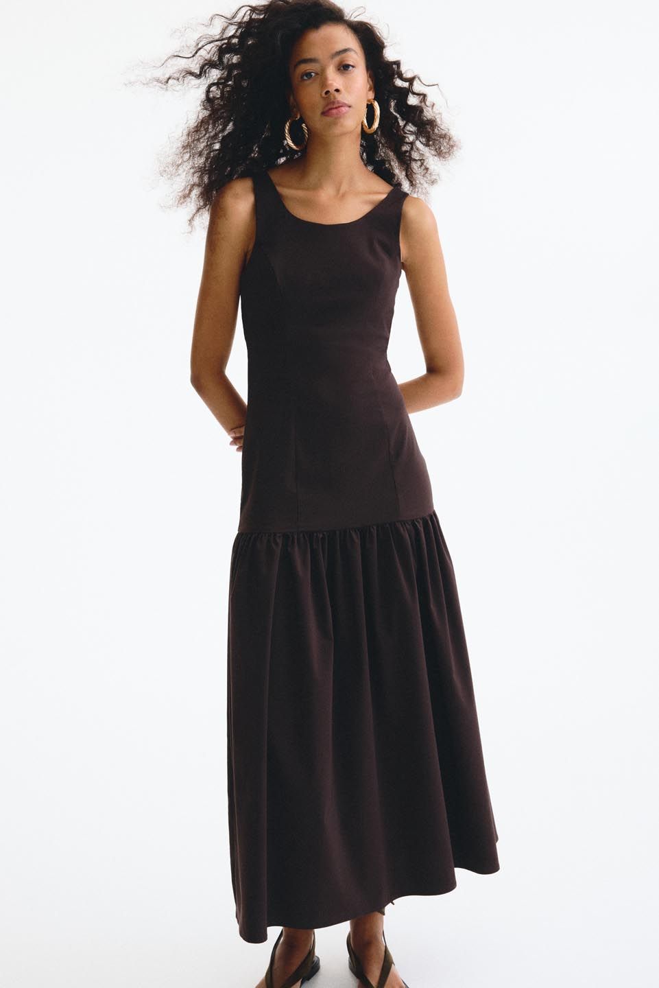 H&M H&M Flared-skirt Low-back Dress