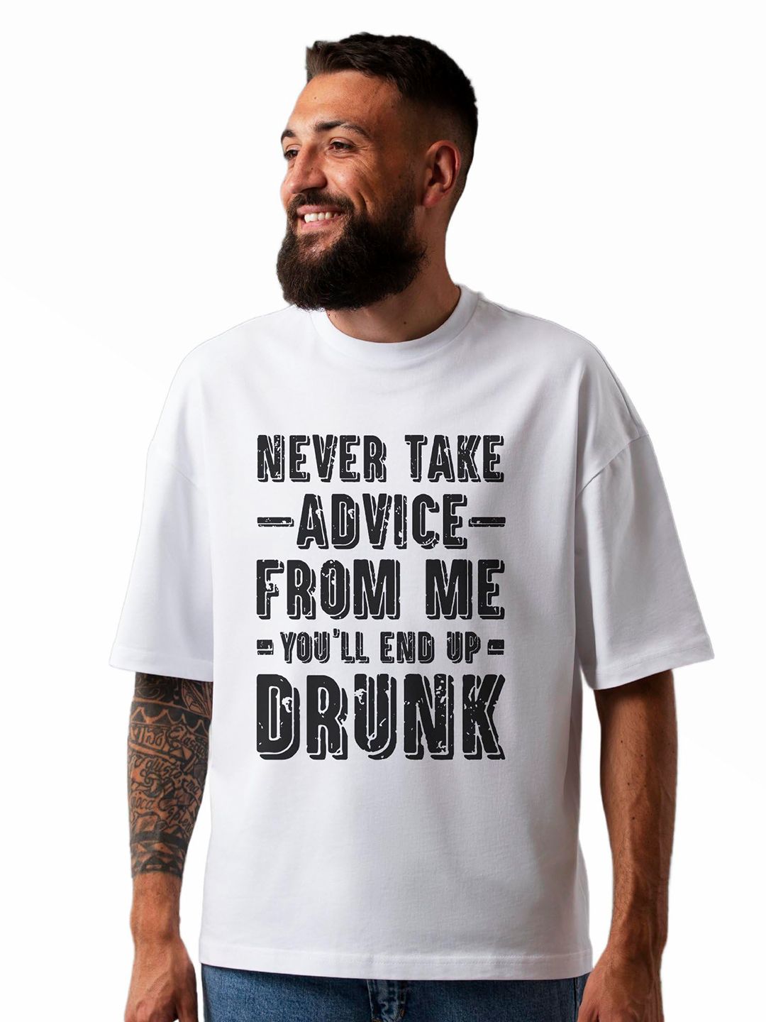 Seekbuylove Unisex Printed Bio Finish T-shirt
