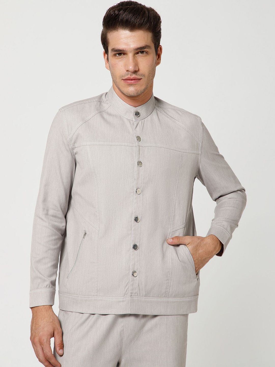 LELA Men Woven Jacket