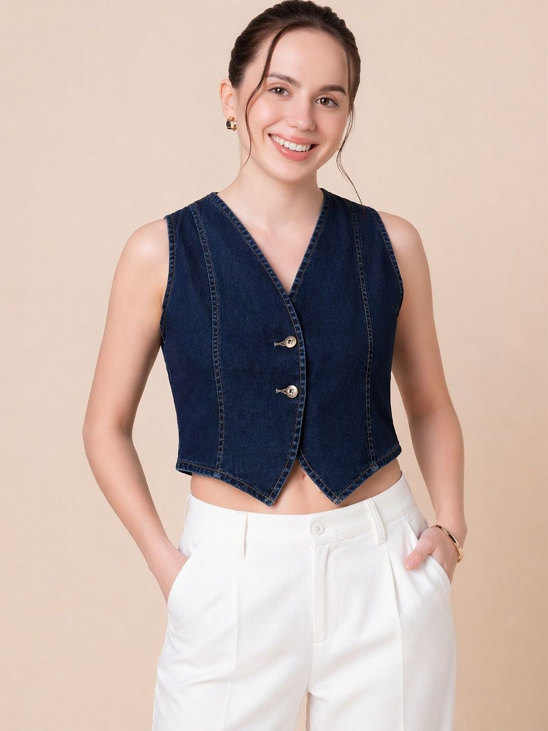 Style Quotient Women Lightweight Crop Jacket