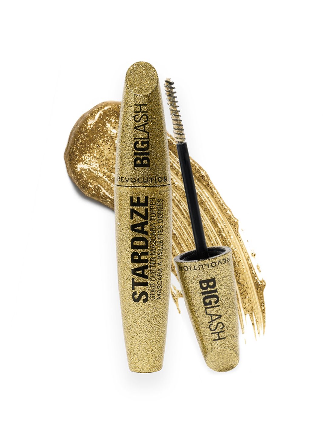 Makeup Revolution London Makeup Revolution London Big Lash Stardaze Glitter Mascara Topper - 9 g - Stardust Gold