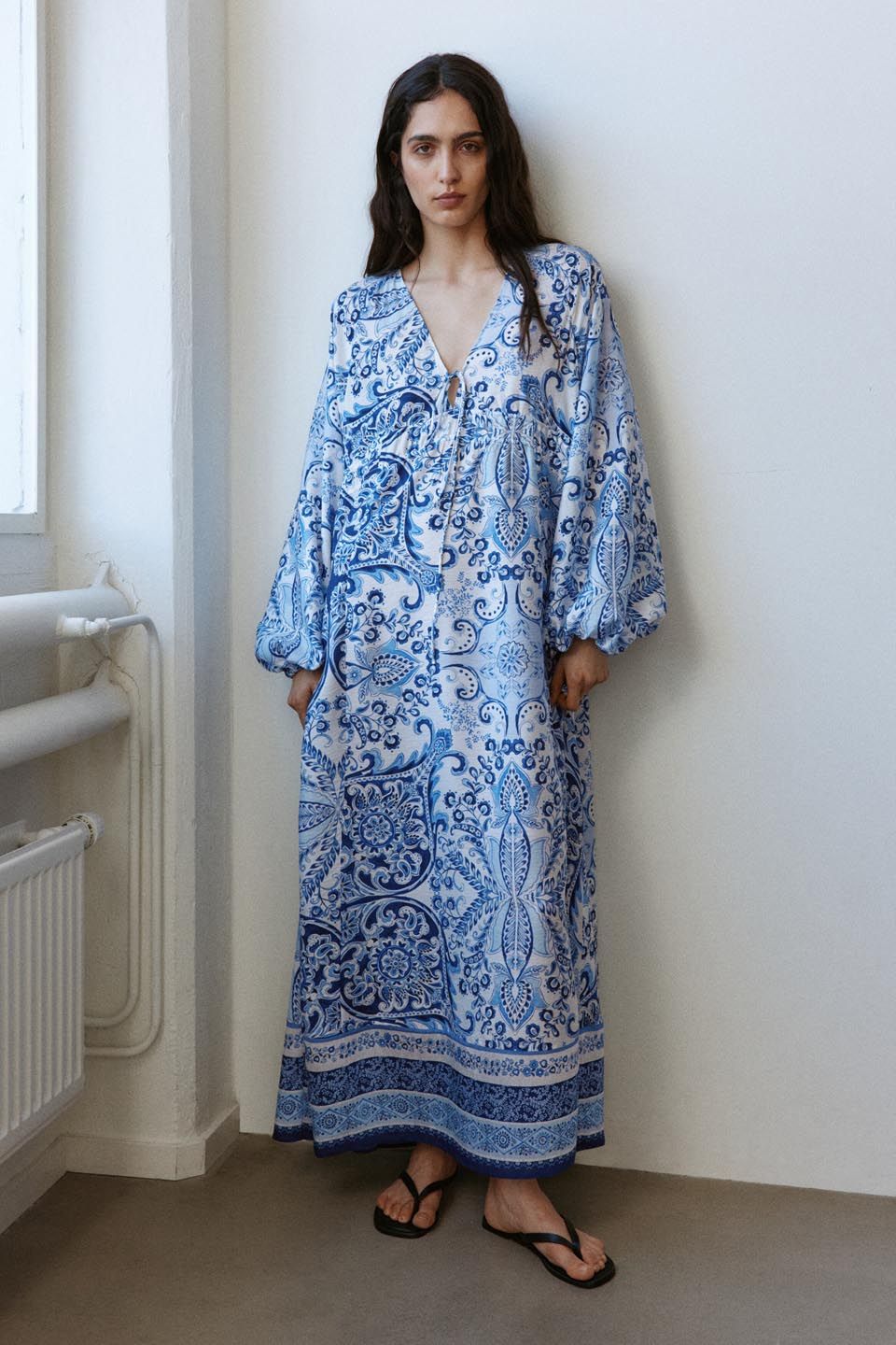 h and m blue maxi dress Print Dress Buy H&M Print Maxi Dress Dresses For Women 42752366 Myntra Slightly A
