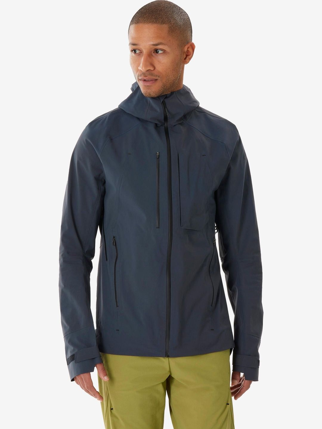 Decathlon Quechua - Men Grey MH900 Waterproof Hiking Jacket