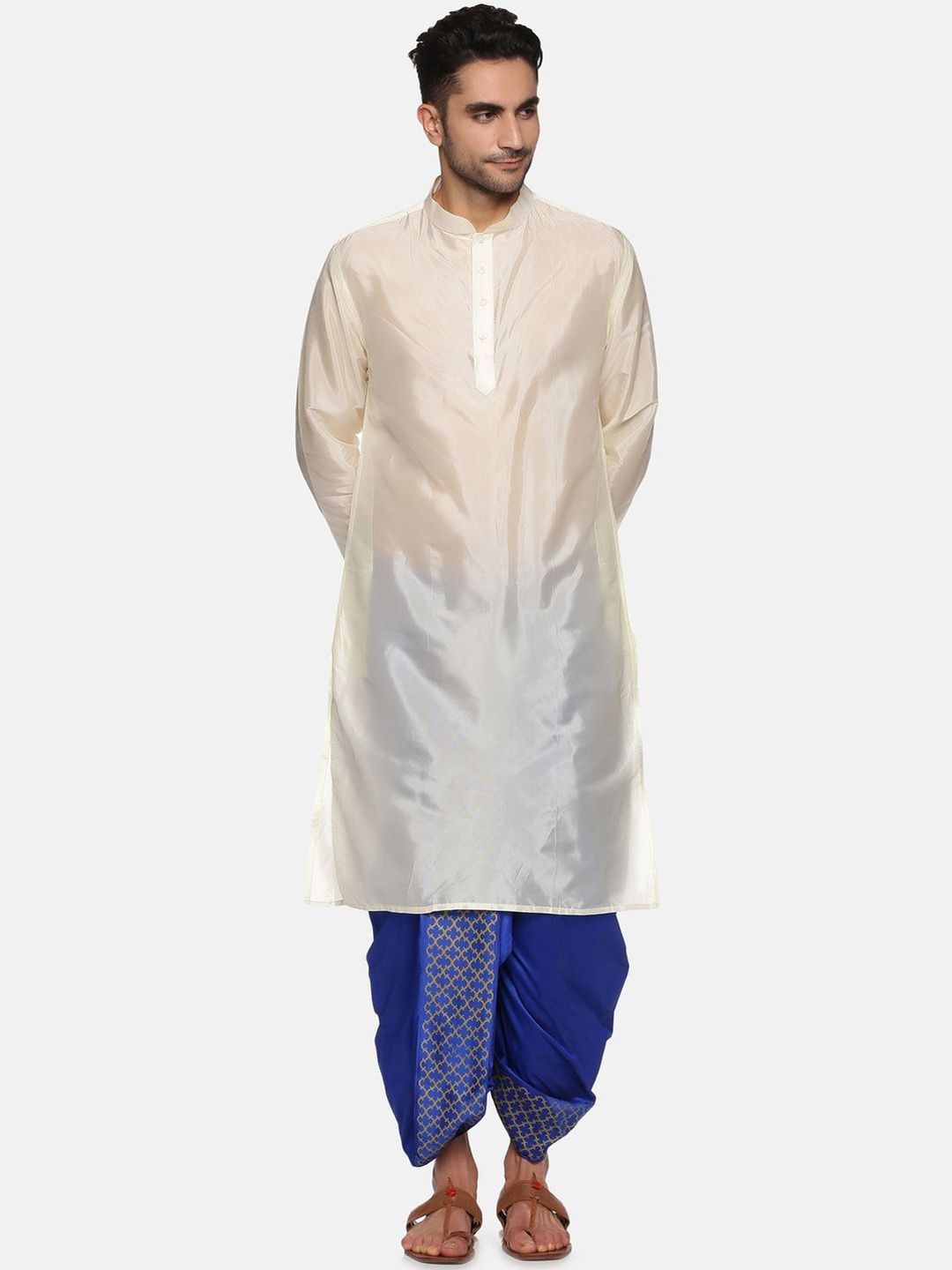 Moda Rapido Moda Rapido Men Regular Kurta with Dhoti Pants
