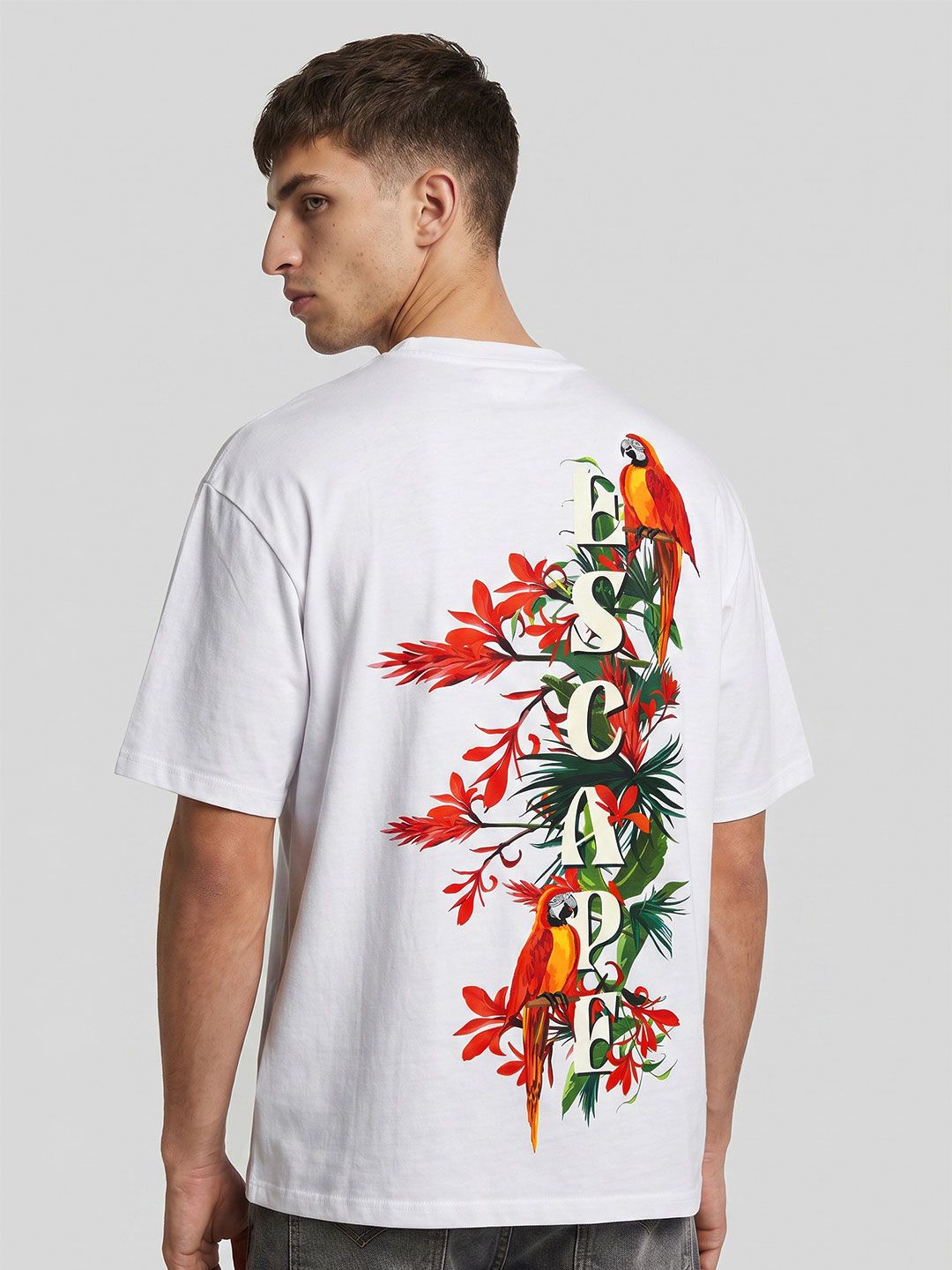 Dennis Lingo Men Printed Tropical T-shirt