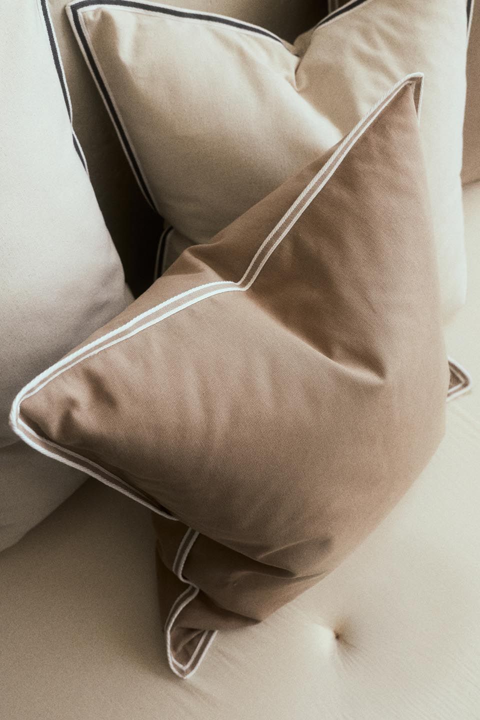 H&M Cotton Canvas Cushion Cover