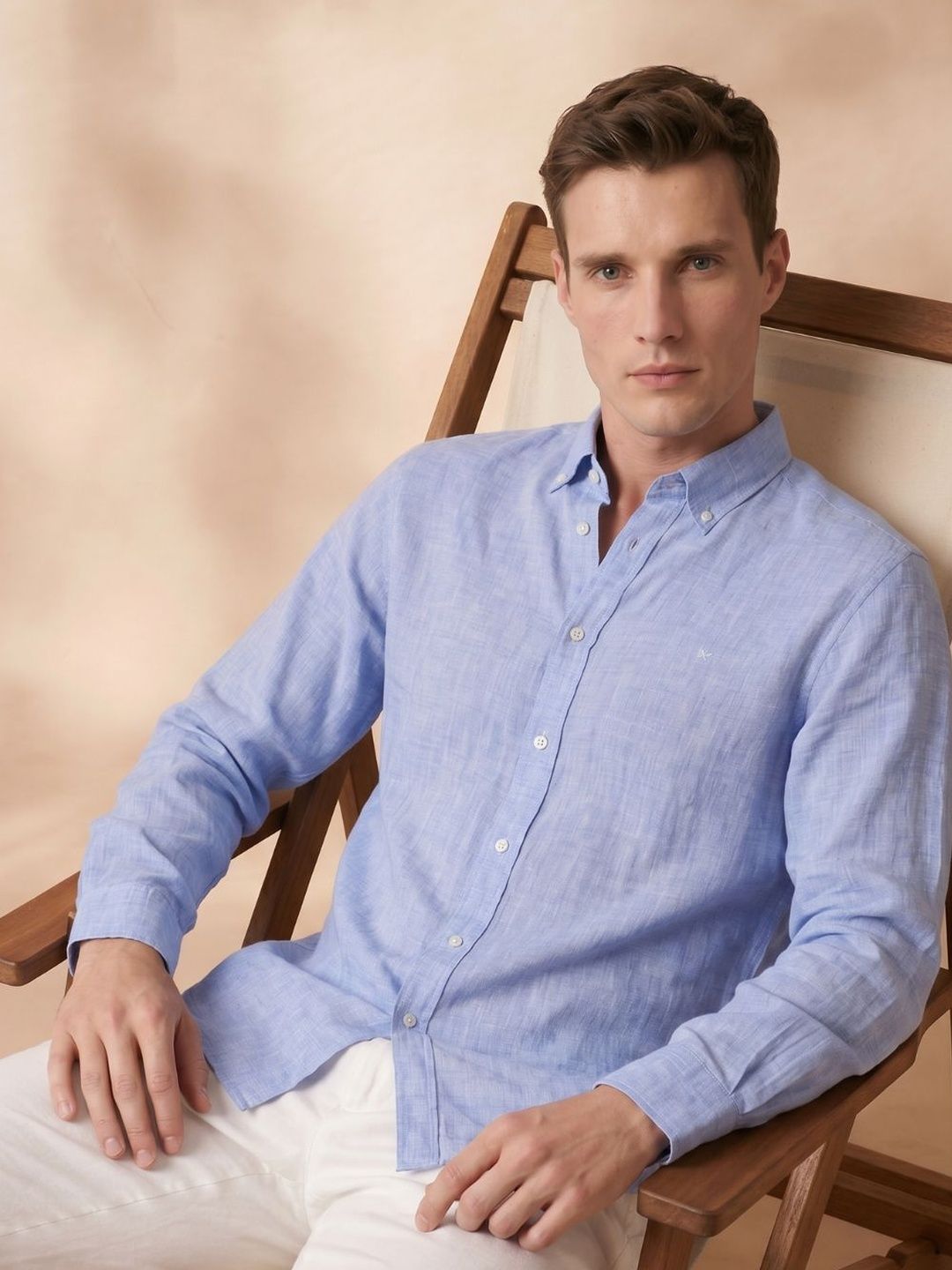 Breathable linen shirt Aldeno Men Standard Casual Shirt