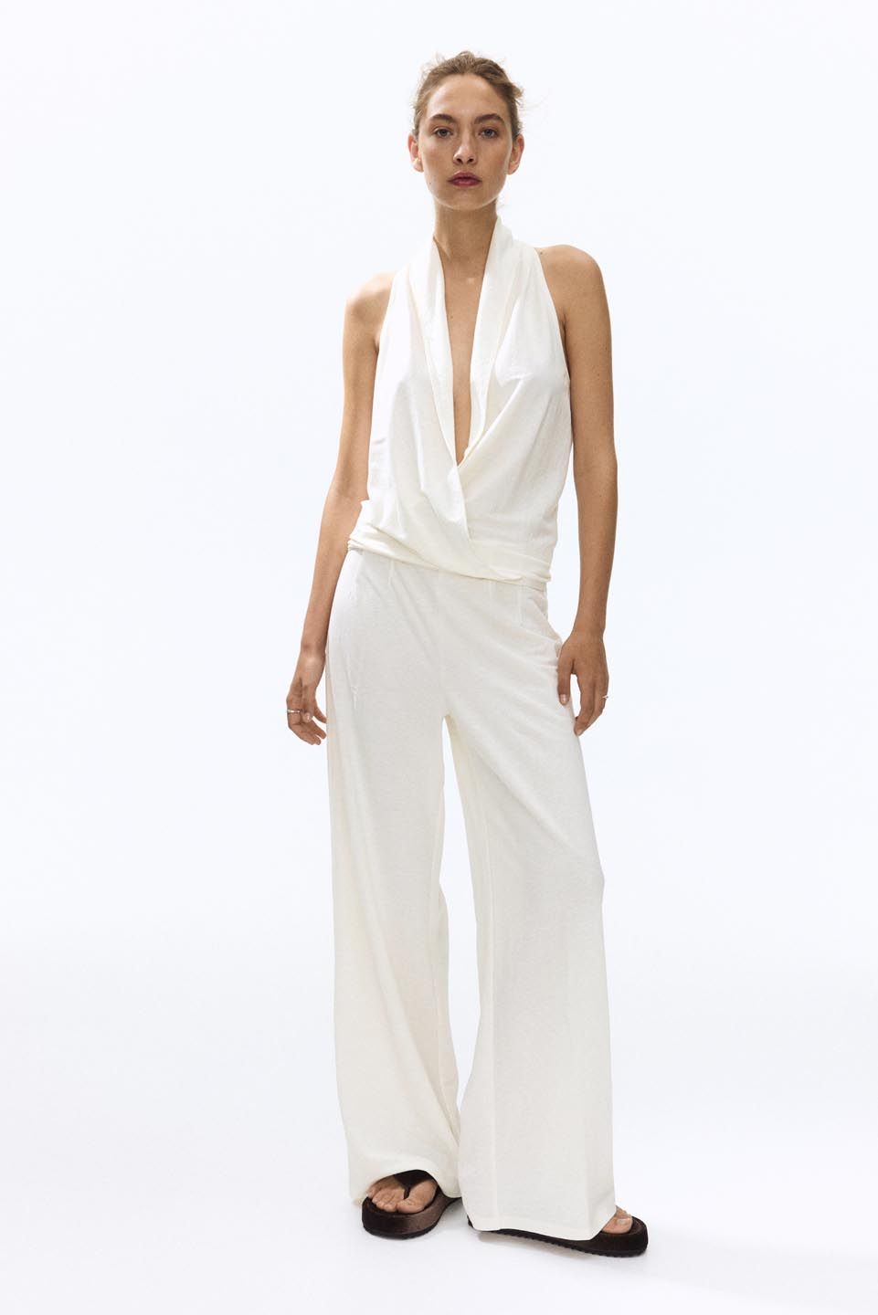Buy H&M Shawl-collar Wrap Top - Tops for Women 42085902 | Myntra