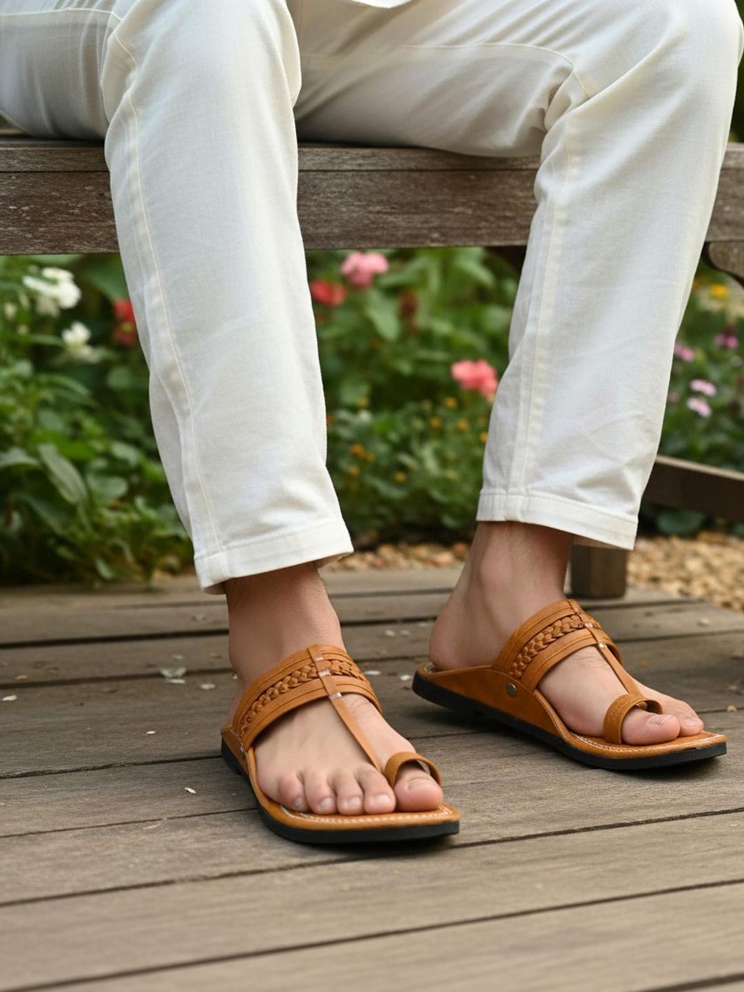 Anouk Men One Toe Flats