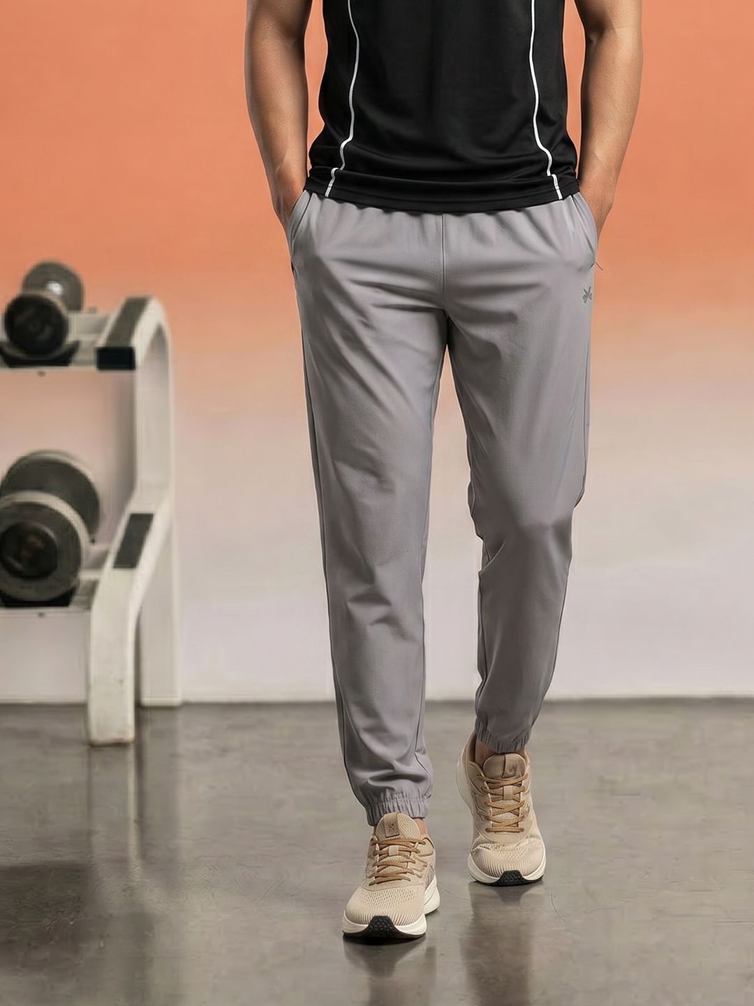 HRX by Hrithik Roshan Men Regular Fit Rapid-Dry Training Joggers