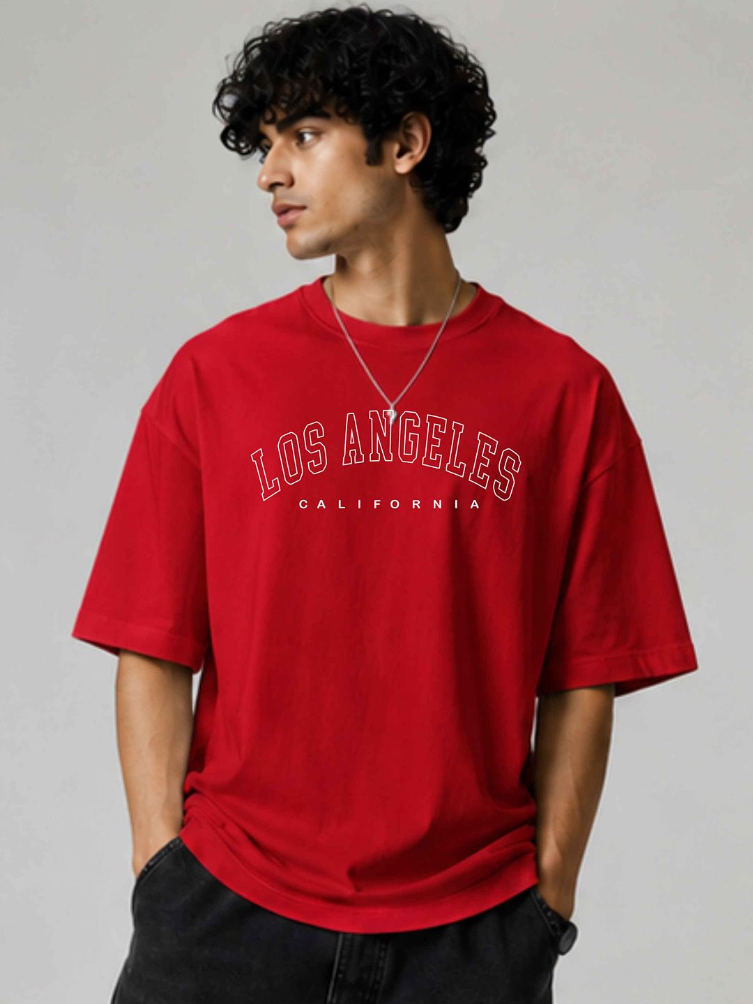 HIOR Men Typography Printed T-shirt