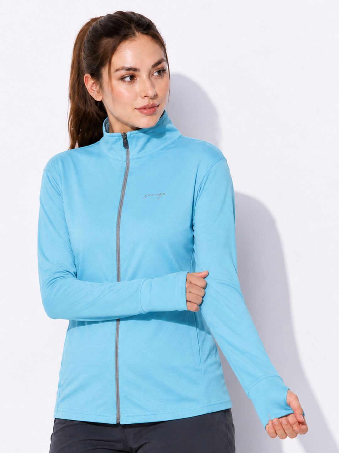 Be Savage Women Lightweight Outdoor Sporty UPF 50+ Sunscreen Jacket
