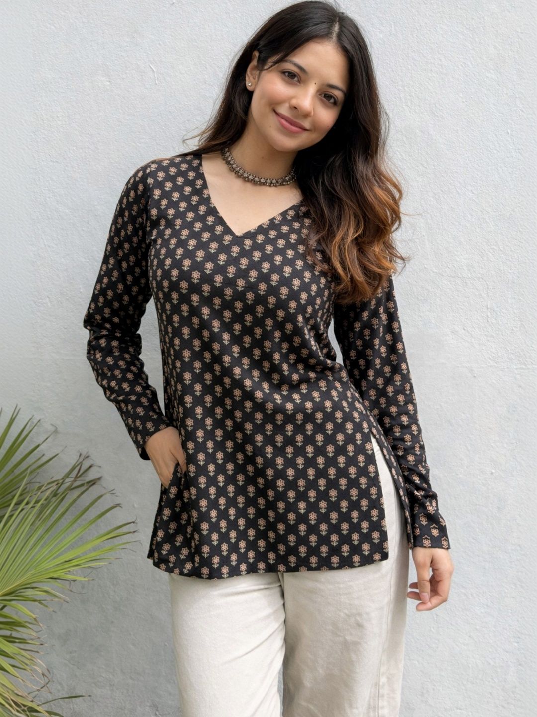 SHIONS Women Floral Printed Kurta