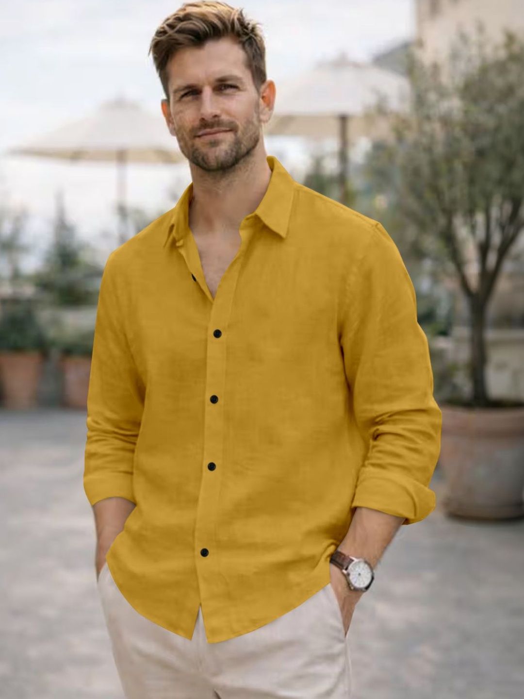 TokyoTrends Men Comfort Casual Shirt