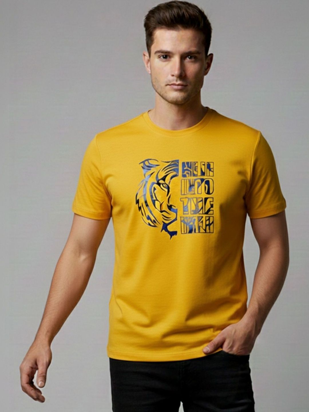 GENSTAR TRENDS Men Printed T-shirt