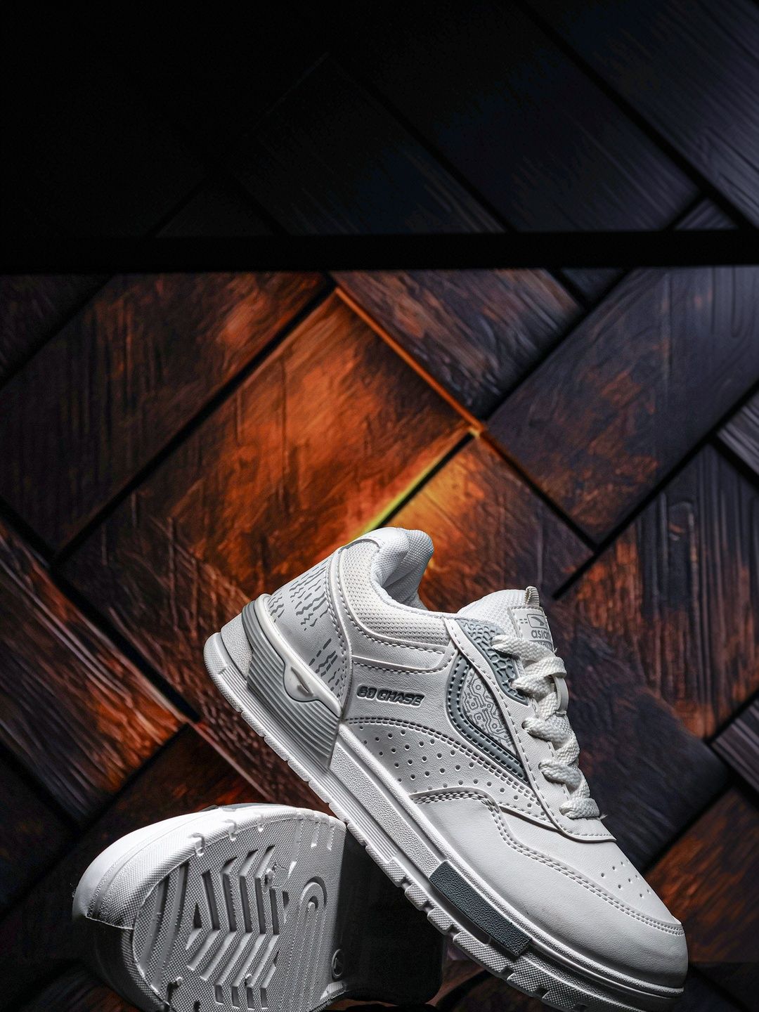 ASIAN ASIAN Men Perforations Round Toe Sneakers
