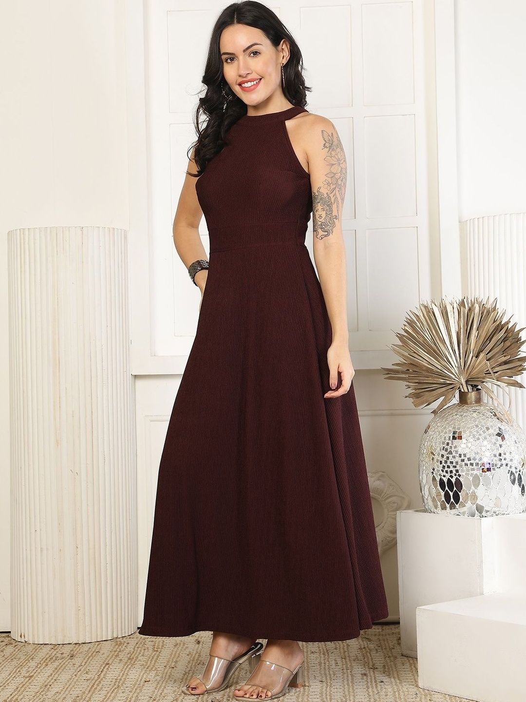 halter dresses online india Dress occasion-stadium