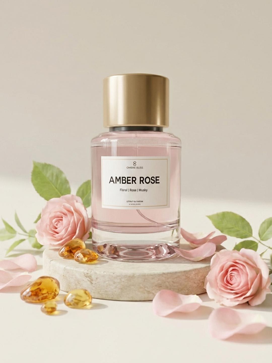 OMBRE BLISS Women Amber Rose Long Lasting Extrait de Parfum - 100 ml