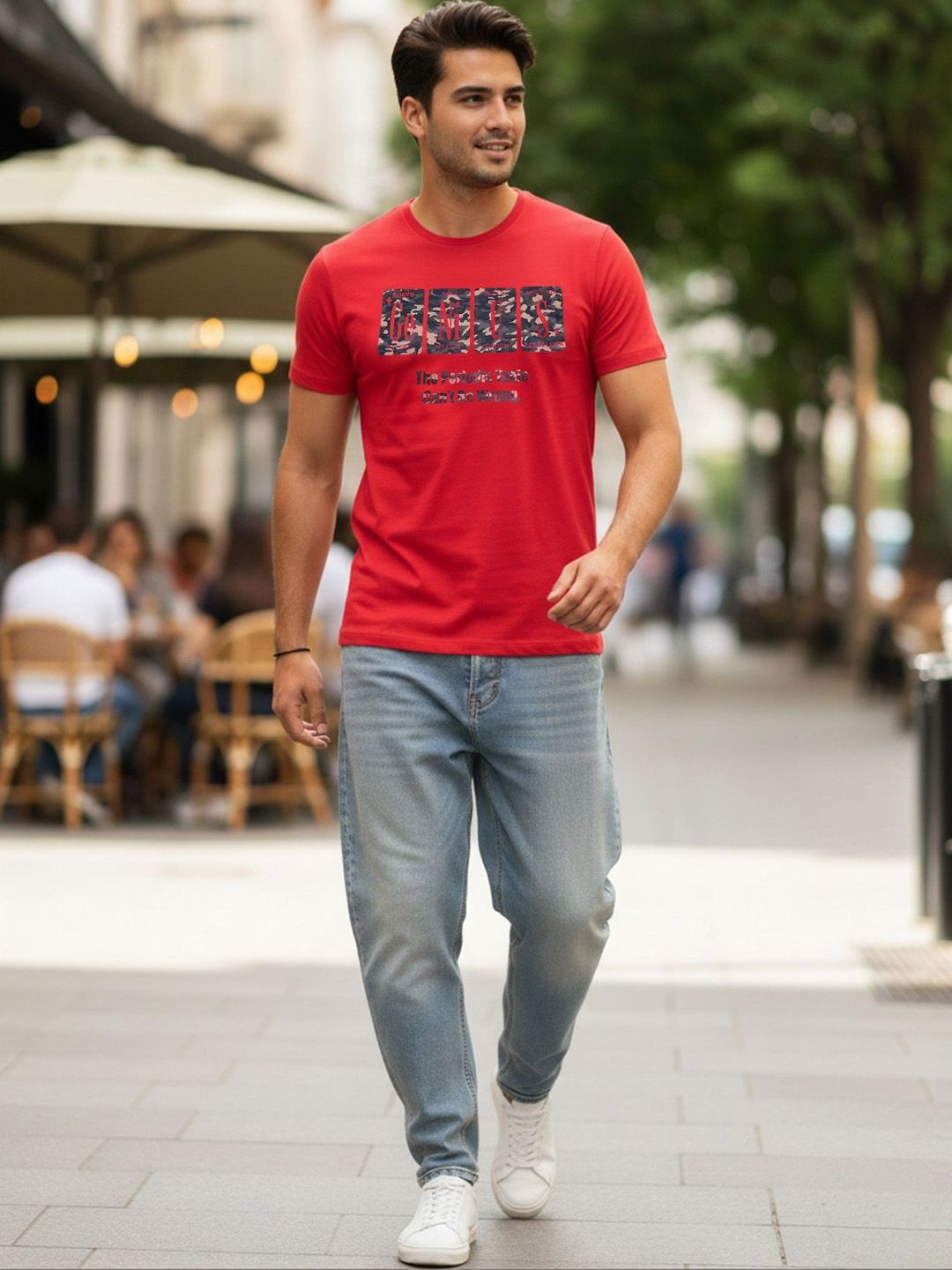 GENSTAR TRENDS Men Printed T-shirt