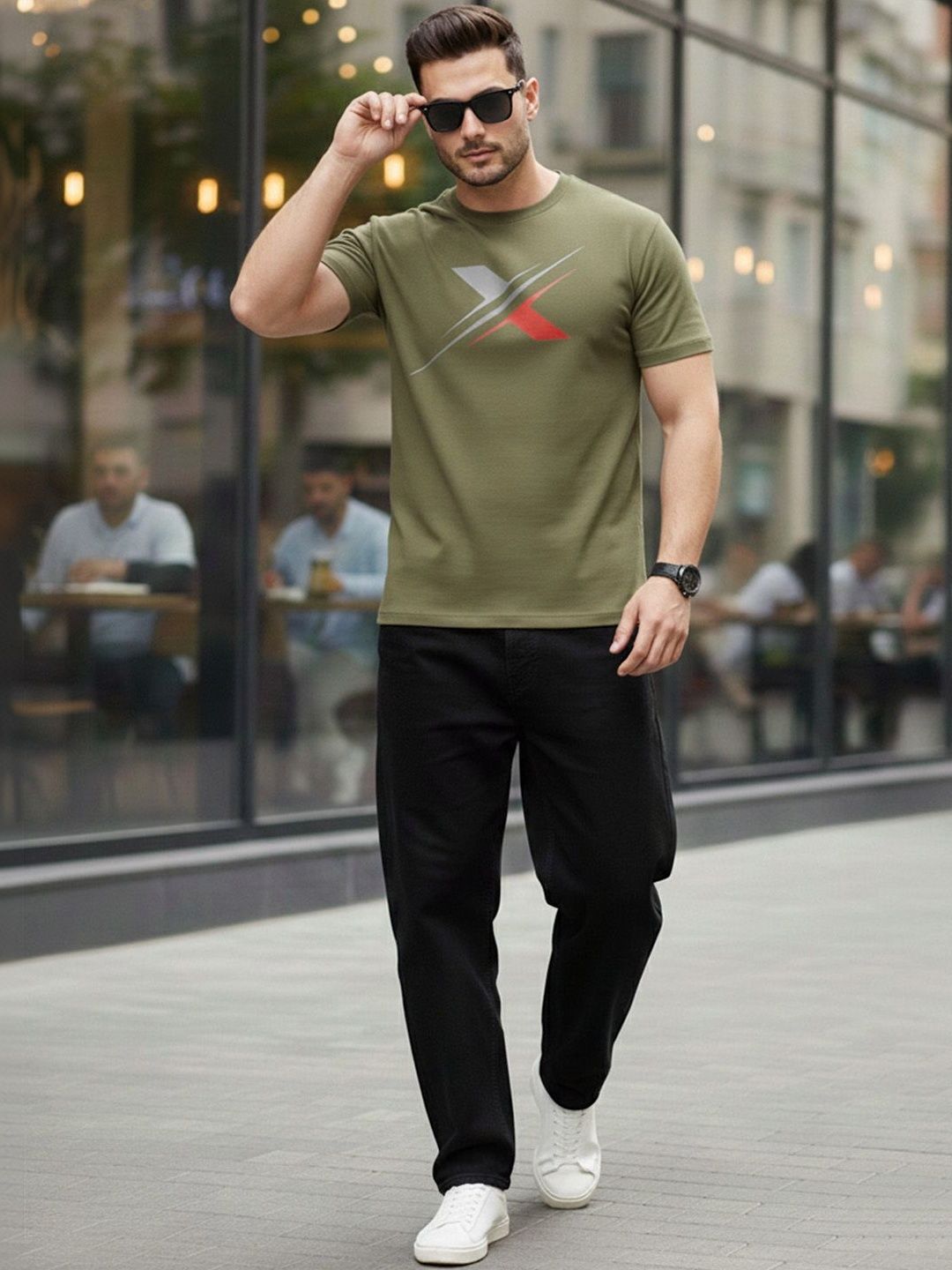 GENSTAR TRENDS Men Printed T-shirt