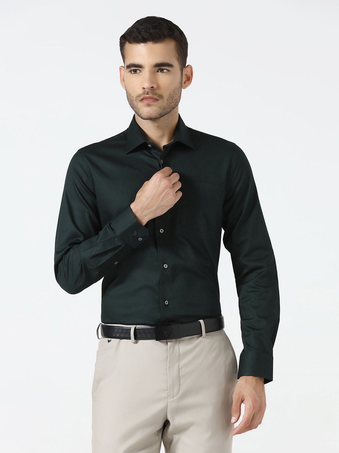 Blackberrys Textured Formal Shirt