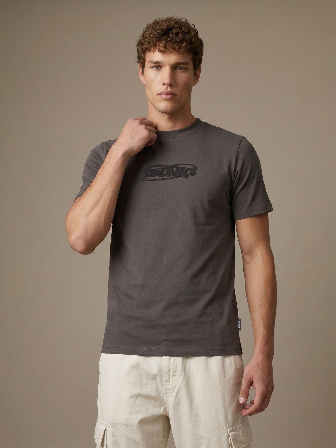 glitchez Puff Printed T-shirt