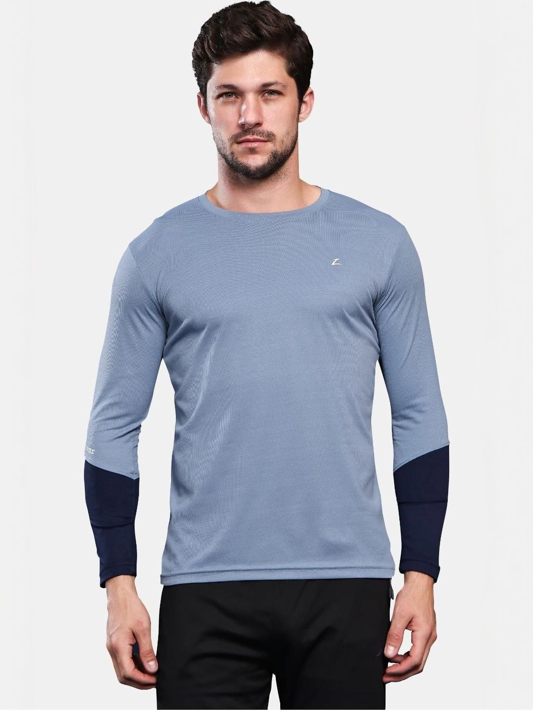 Z Zagros Men Colourblocked T-shirt