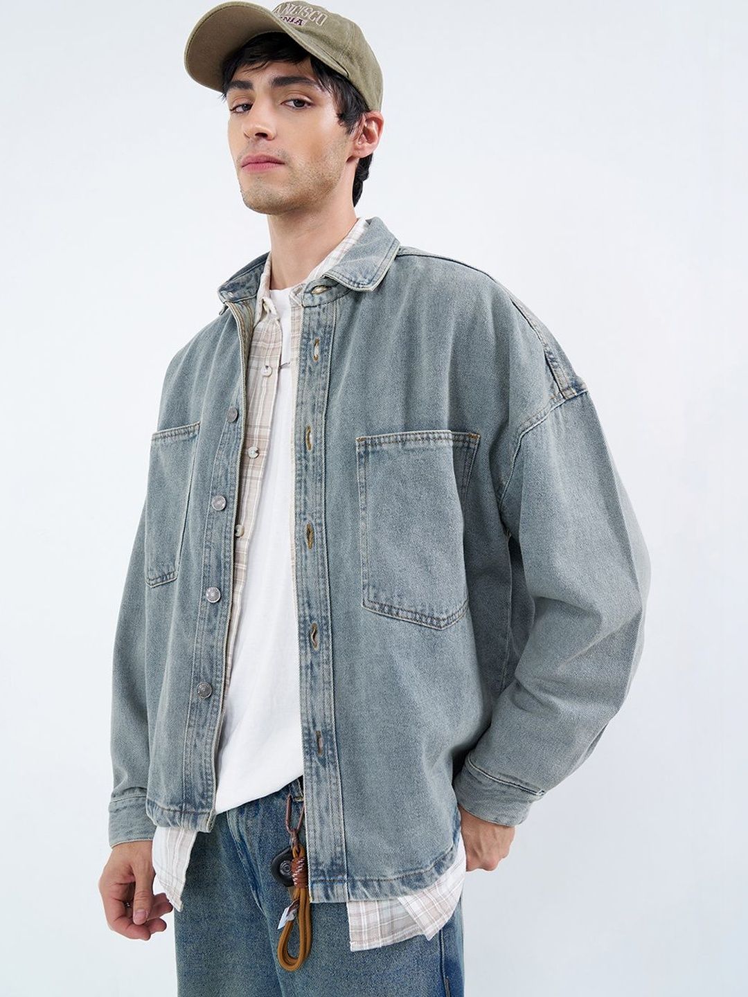 SF JEANS by Pantaloons SF JEANS by Pantaloons Men Denim Jacket