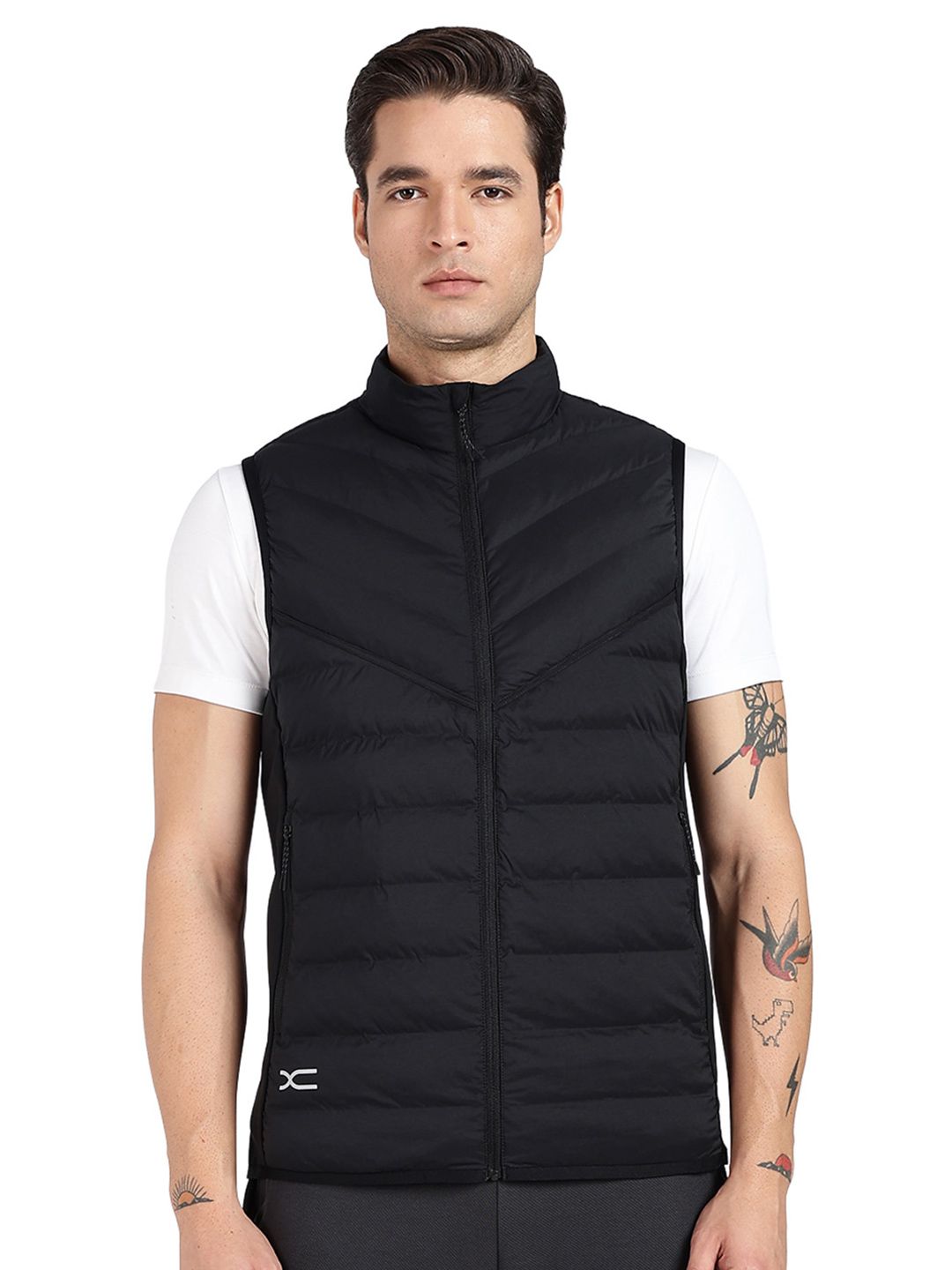 Xtep Men Lightweight Training or Gym Puffer Jacket