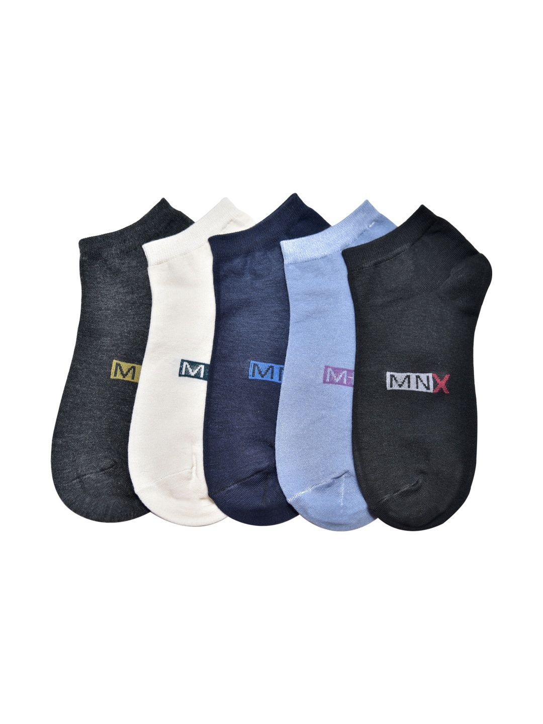 GARUN Unisex Pack of 5 Cotton Ankle Length Socks